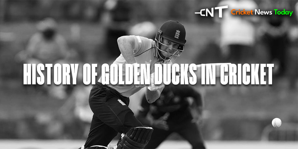 history of golden ducks in cricket